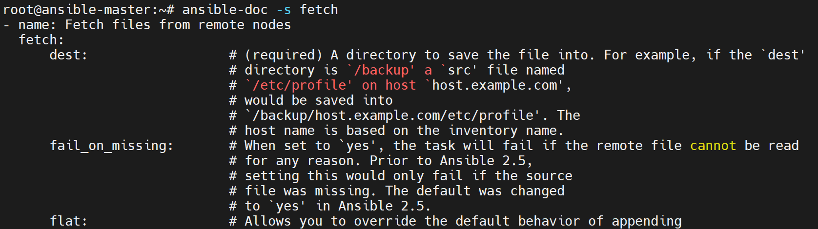 fetch 模块参数